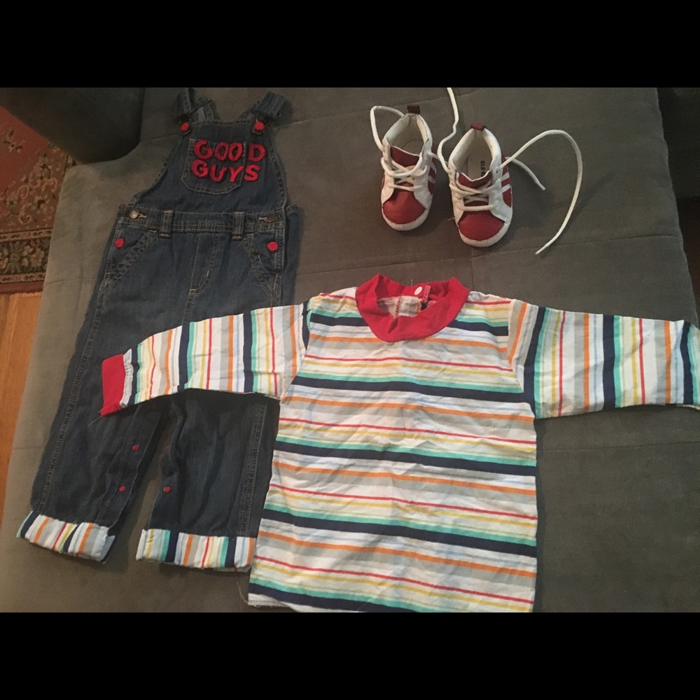 Chuckie Halloween Costume. Toddler 18-24 month